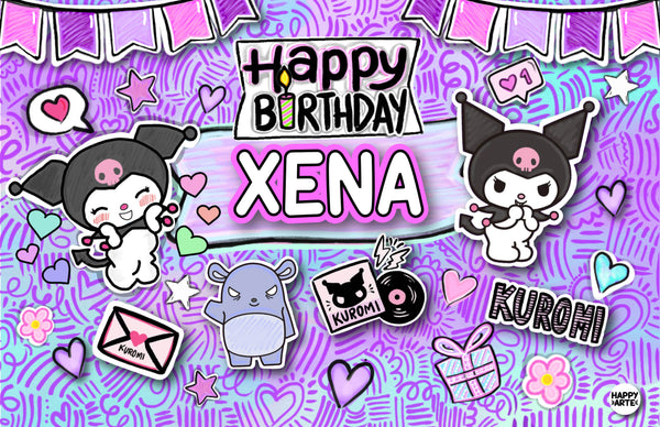 Personalized Party Banner Kuromi