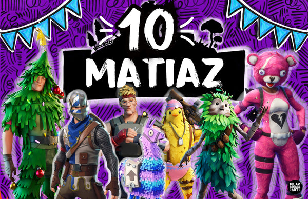 Personalized Party Banner Fortnite 1