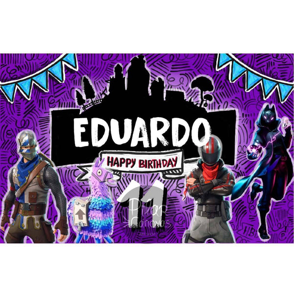 Personalized Party Banner Fortnite 2