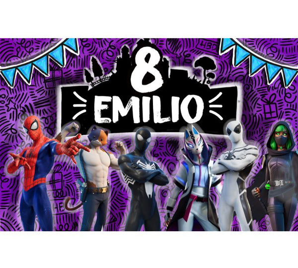 Personalized Party Banner Fortnite 3