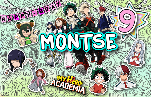 Personalized Party Banner My Hero Academia