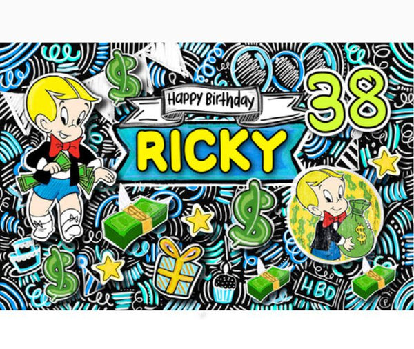 Personalized Party Banner Richie Rich